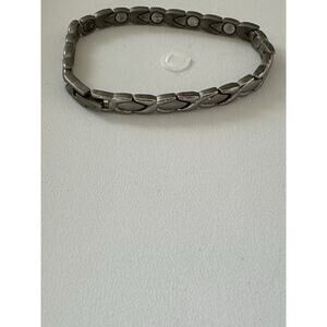 Stainless Steel Magnetic Bracelet 6.5”
